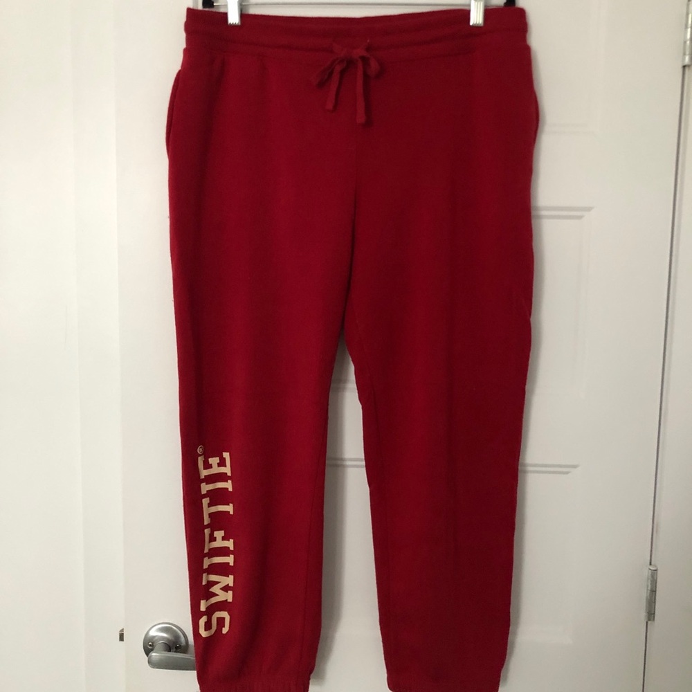 Taylor Swift Red Swiftie Sweatpants